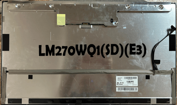 LM270WQ1 (SD)(E3) 27-inch glossy LCD panel for Apple iMac A1312 (EMC 2429)
