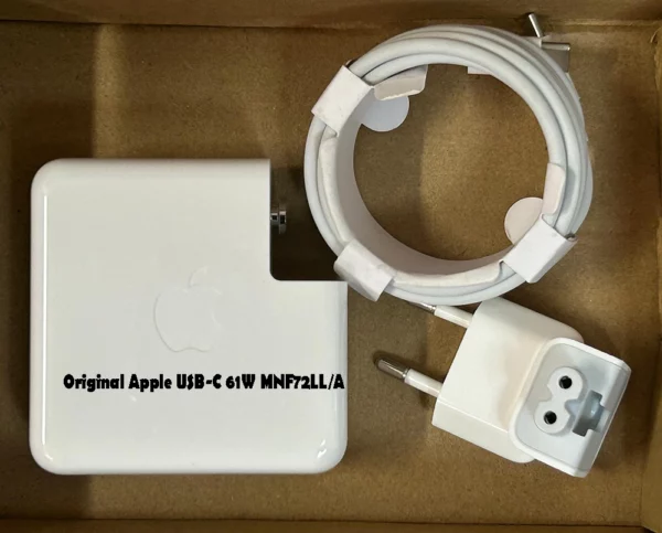 Genuine Apple 61W USB-C Power Adapter Charger for MacBook Pro 13"