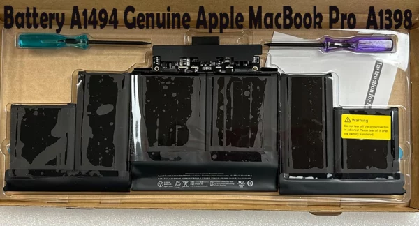 Battery A1494 Apple MacBook Pro A1398
