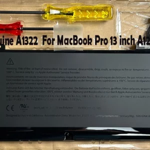 Genuine Battery A1322 For MacBook Pro 13 inch A1278