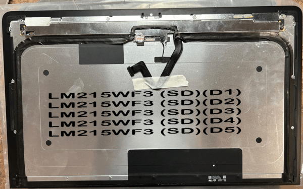 LM215WF3(SD)(D1-D5) LCD LED display for Apple iMac 21.5 A1418