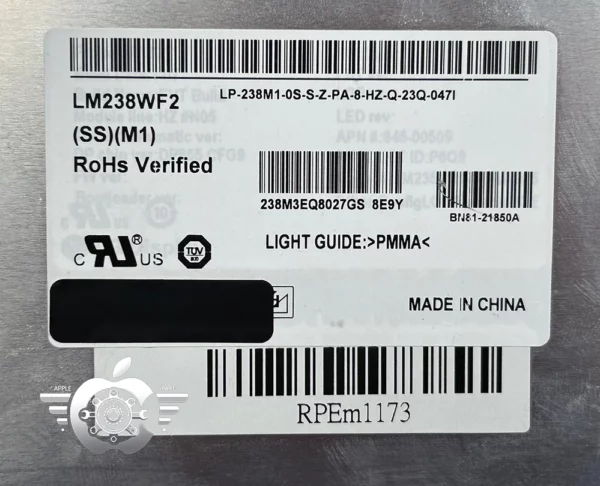 FHD Replacement Display LM238WF2(SS)(M1)